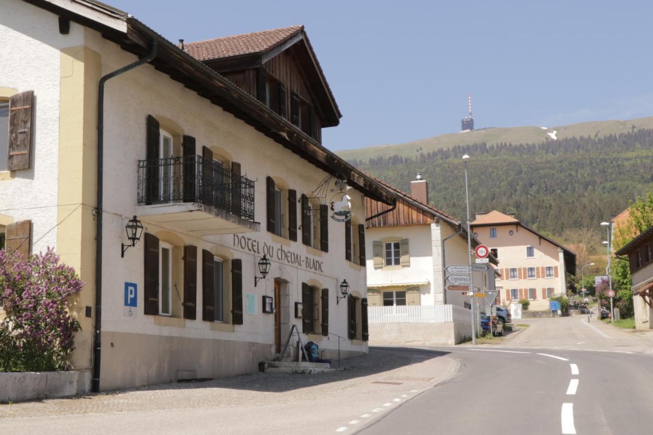 Hotel Du Cheval Blanc La Neuveville Dış mekan fotoğraf